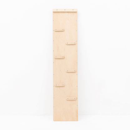 Belissi Kletter-Rutsche 2-in-1 an der Montessori-Kletterwand