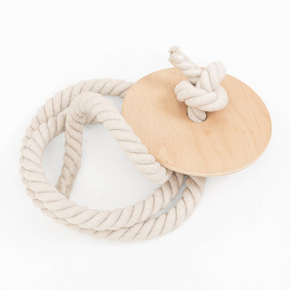 Sitzscheibe mit Seil Belissi Nelo Montessori-Kletterwand