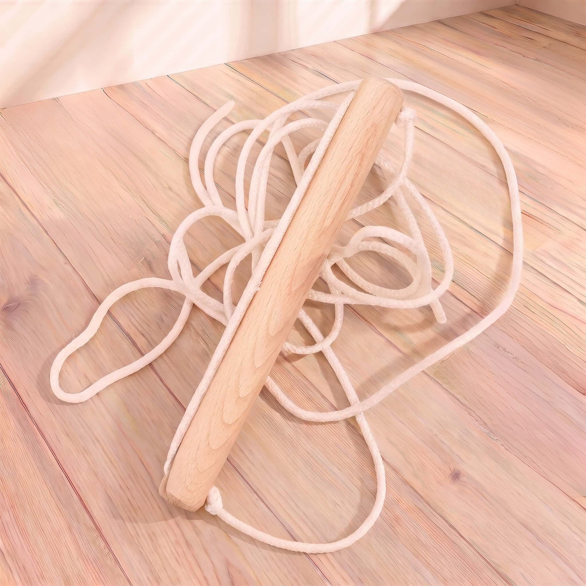Trapezgriff als spielerisches Zubehör an der BeLissi Lumi Kletterwand